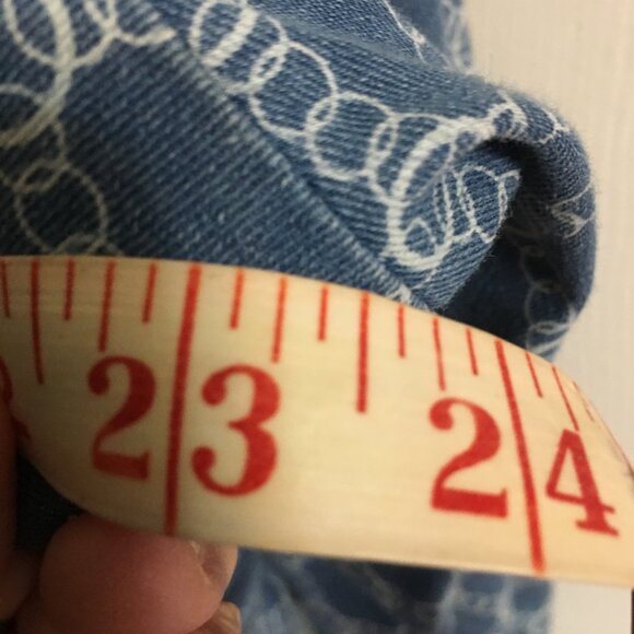 Ashley Stewart Distressed Denim Jumpsuit Size 16 NWT  J1 - Picture 7 of 8